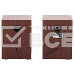 Колонки GENIUS SP-HF280 wooden USB {Проводной пульт регулировки громкости для легкого управления}, фото2