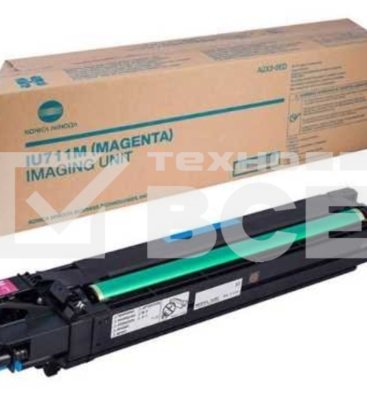 Блок формирования изображения Konica-Minolta bizhub C654/754/Pro C754 красный IU-711M