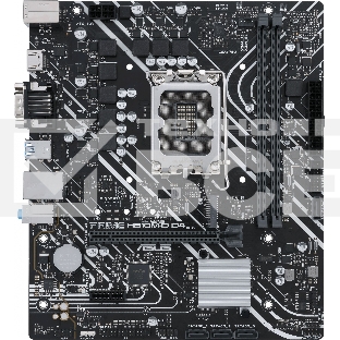 Материнская плата ASUS PRIME H610M-D D4, LGA 1700, Intel H610, 2xDDR4, 4xSATA, 1xM.2, 1xPCIe 4.0 x16, 1xPCI, 1xHDMI, 1xVGA, 1x 1Gb LAN, 2xUSB-A 2.0, 2xUSB-A 3.2 Gen 1, 3x3.5 мм, 7.1, mATX
