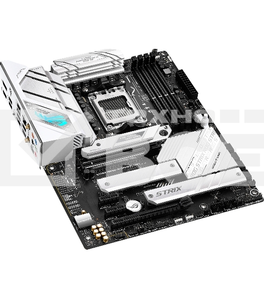 Материнская плата ASUS ROG STRIX B650-A GAMING WIFI, AM5, AMD B650, 4xDDR5, 4xSATA, 3xM.2, 1xPCIe 4.0 x16, 1xPCIe 4.0 x4, 1xHDMI, 1xDP, 1x 2.5Gb LAN, 3xUSB-A 3.2 Gen 2, 4xUSB 2.0, 5x3.5 мм, 7.1, Standard-ATX