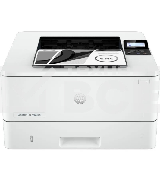Принтер лазерный HP LaserJet Pro 4003dn (2Z609A), A4, ч/б, печ. до 40 стр/мин., 1200 x 1200 dpi, USB, RJ-45, Air Print, Mopria