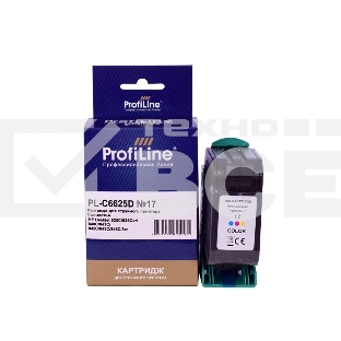 Картридж струйный PL-C6625D №17 для принтеров HP Deskjet 825C/825Cvr/840C/841C/842C/843C/845C/845Cvr Color водн ProfiLine