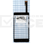Сенсорное стекло (тачскрин) для HTC One SU T528w, черное, фото3
