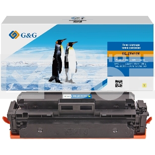 Картридж лазерный G&G GG-CF412X желтый (5000стр.) для HP CLJ M452DW/M452DN/M452NW/M477FDW/477DN/M477NW