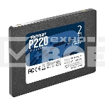 Накопитель SSD Patriot P220, 2TB, SATA III, 2.5