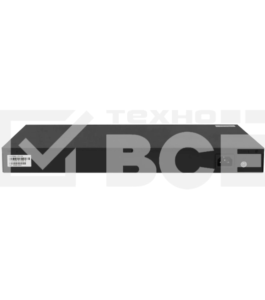 Управляемый PoE коммутатор уровня 2, 24 порта 10/100/1000Base-T с поддержкой PoE, 4 порта 1/10G SFP+, PoE 370 Ватт