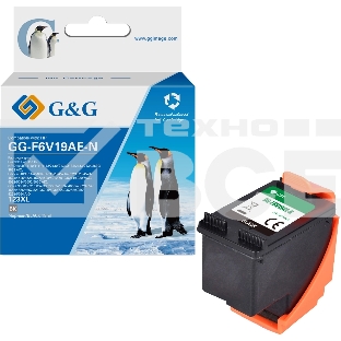 Картридж струйный G&G GG-F6V19AE-N 123XL черный (18мл) для HP DJ 1210/1212/1212/2130/2131/2132/2133/2134/2630/3639 AIO;Envy 4510/4512/4516/4517/4520/4521/4522/4523/4524/4524/4525/4526/4527/4528/5010/5012/5014/5020/5030/5032/5034/5052/5055 AIO;Office 3830/
