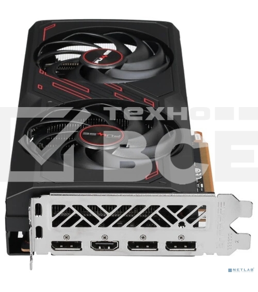 Видеокарта Sapphire RX7600 PULSE 8GB 128-bit GDDR6 HDMI 3xDP 2FAN RTL