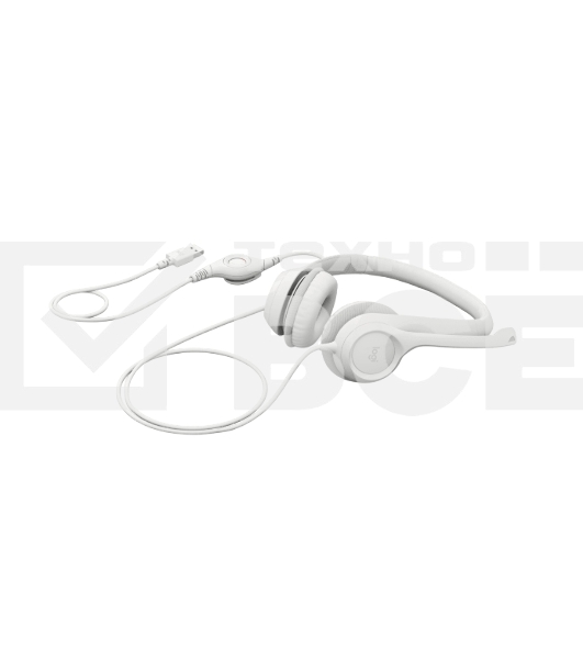 Гарнитура/ Headset Logitech H390  USB White