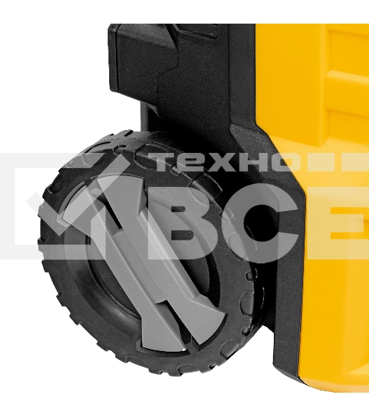 Моечная машина высокого давления Denzel R-180iD, 2000 Вт, 180 бар, 420 л/ч, асинх. двиг., бараб.