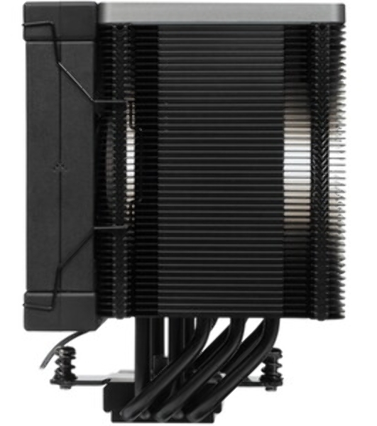 Кулер для процессора DEEPCOOL AK500 ZERO DARK черный, 120 мм, алюминий/медь, 1850 об/мин, 31.5 дБ, 4 pin, 240 Вт, 158 мм