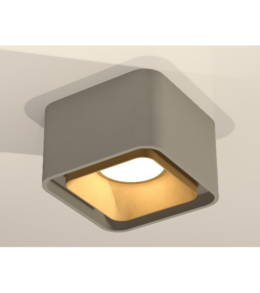 Светильник Ambrella Light XS7834004 SGR/SGD серый песок/золото песок MR16 GU5.3 (C7834, N7704)