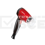 Фен Centek CT-2230 RBL красный/черный 1200Вт, 2 скорости и температуры нагрева, складная ручка, фото 1