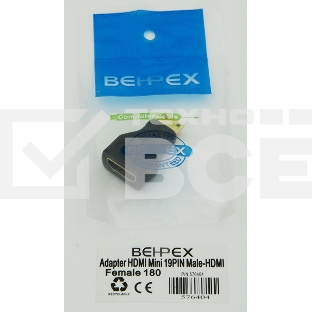 Переходник аудио-видео HDMI (f)/Mini HDMI (m)