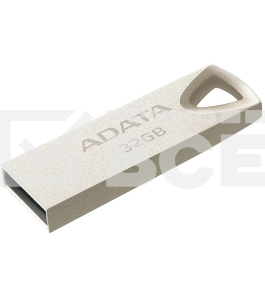Флеш диск 32GB USB Drive ADATA USB 2.0 UV210 золотой мет. AUV210-32G-RGD