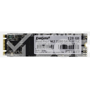 Накопитель SSD ExeGate NextPro+ UV500TS128, 128Gb, M.2, SATA 3, R/W 558/497