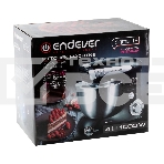 Миксер стационарный Endever Sigma-18, 1000 Вт., планетарный, многофункциональный, стальная чаша 4 л., регулировка скорости, черный, фото12