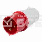 Вилка 024 переносная 3Р+РЕ 32А 380В IP44 Rexant, фото 1