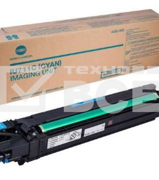 Блок формирования изображения Konica-Minolta bizhub C654/754/Pro C754 синий IU-711C