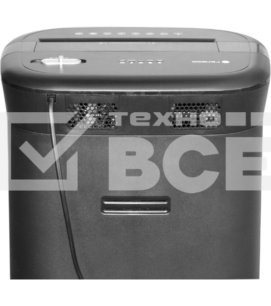 Шредер ГЕЛЕОС УМ28-5, DIN P-5 (5 ур-нь секр.), 28 литров, фрагмент 1,9х12мм, 13-14 лист (70г/м2), CD/пл.карты/скрепки/скобы,