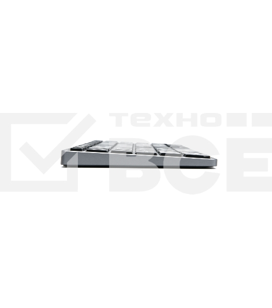 Клавиатура Gembird KBW-2 беспроводная, Bluetooth, серый/чёрный
