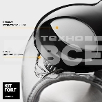 Чайник электрический Kitfort КТ-625-5 1.7л. 2200Вт черный/серый (корпус: стекло), фото10