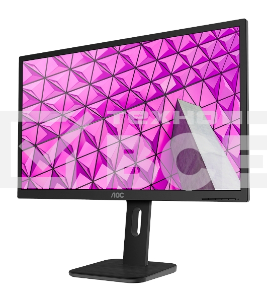 Монитор 23.8' AOC 24P1 IPS 1920x1080, 76 Гц, 5 мс, 16:9, 250 кд/м2, 1хDVI, 1xHDMI, 1хDP, 1хVGA, 4xUSB, 1x3.5 мм, черный