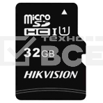 Флеш карта microSDHC 32GB Hikvision HS-TF-C1(STD)/32G/ZAZ01X00/OD, фото2