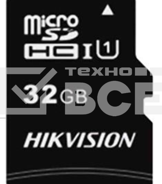Флеш карта microSDHC 32GB Hikvision HS-TF-C1(STD)/32G/ZAZ01X00/OD