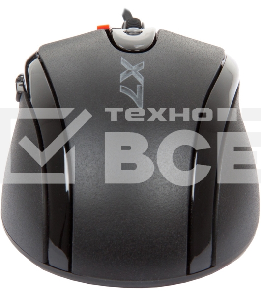 Мышь проводная A4Tech X-710BK черный, 2000 dpi, USB, кнопки - 7