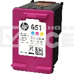 Картридж струйный HP 651 C2P11AE трехцветный для HP DJ IA5575e (300стр.), фото5