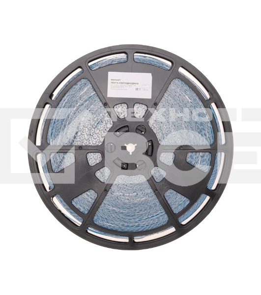 Лента светодиодная 12В, SMD2835, 14,4Вт/м, 120 LED/м, 3000K, 8мм, 50м, IP20 Rexant
