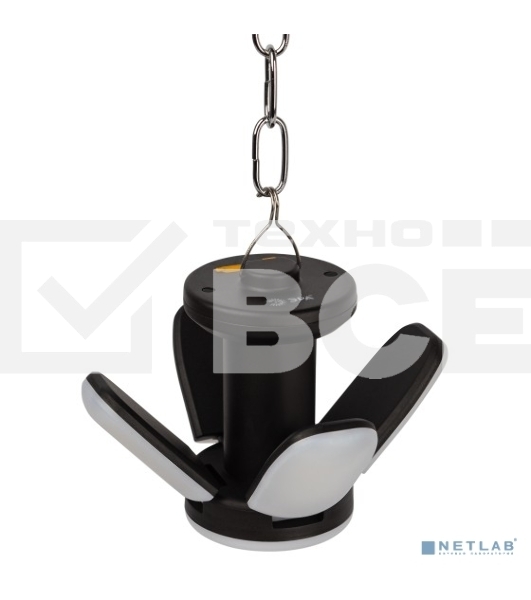 Фонарь светодиодный ЭРА аккумуляторный KA-802 'Комета' 10Вт складной кемпинговый Li 2400 мАч IP20