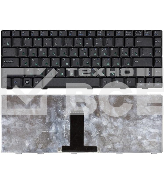 Клавиатура для ноутбука Benq Joybook R45 R45E R45F R45EG R46 R47 черная
