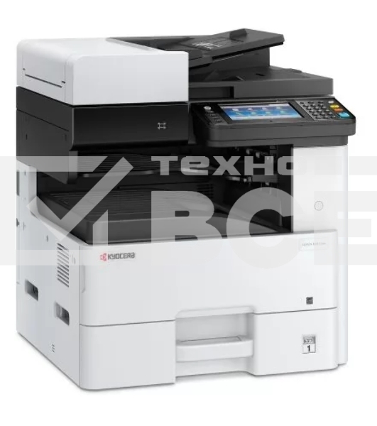 МФУ лазерный Kyocera Ecosys M4132idn (1102P13NL0), A3, ч/б, печ. до 32 стр/мин. (А4) до 17 стр/мин. (А3), скан. до 50 стр/мин., 1200 x 1200 dpi (печать) 600x600dpi (скан.), USB, RJ-45, NFC, Air Print, Mopria