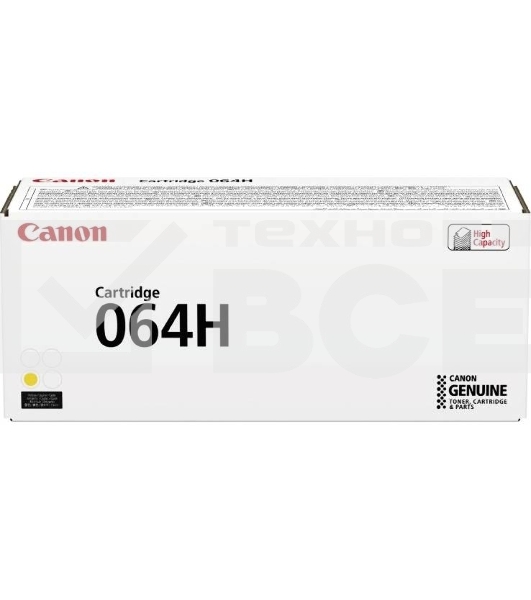 Картридж лазерный Canon CRG 064 HY (4932C001) желтый (10400 стр., повышенной ёмкости) для Canon MF832Cdw