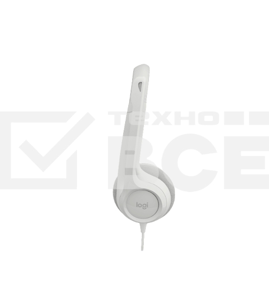 Гарнитура/ Headset Logitech H390  USB White