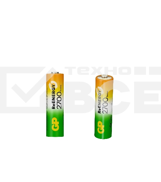 Аккумулятор GP 270AAHC3/1RGY-2CRCB4 32/320 AA NiMH 2600mAh (промо:3+1) (4шт)