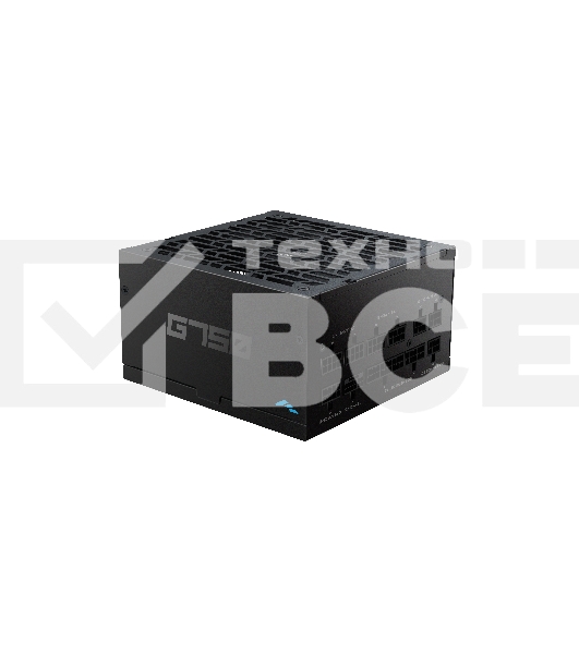 Блок питания SAMA G750 Black (HAT-750yzB1G), 750W 80+ Gold (ATX, 3.1, PCIe 5.0, Full modular, 1x24(20+4)pin mesh 550мм, 2xCPU 8(4+4)pin 600mm+150мм, 2xPCIe*2 8(6+2)pin 550+150мм, 1x12VHPWR PCIe 5.1 12+4pin 600W 600мм, 3xSATA*3 450+150+150мм, 1xMOLEX4pin*3 450мм, Active, 140x140мм, 150x150x86mm, APFC, OVP, UVP, SCP, OCP, OTP, OPP, SIP, черный)