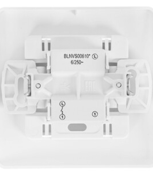 Выключатель 1-кл. СП Blanca (сх.1) 6А 250 В белый SchE BLNVS006101