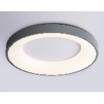 Потолочный светодиодный светильник Ambrella light FZ1402 GR серый IP20 48W 3000K-6500K D500*50 (ПДУ ИК), фото7