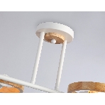 Светильник Ambrella light TR8247/4 WH/LWD белый/светлое дерево E27/4 max 40W 840*360*220, фото5