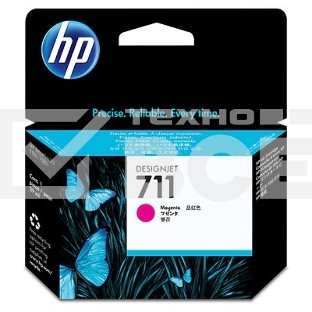 Картридж струйный HP №711 CZ131A пурпурный для HP DJ T120/T520 (29мл)