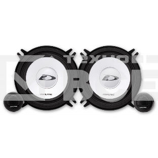 Колонки автомобильные Alpine Custom Fit SXE-1350S 250Вт 90дБ 13см (5дюйм) компонентные двухполосные