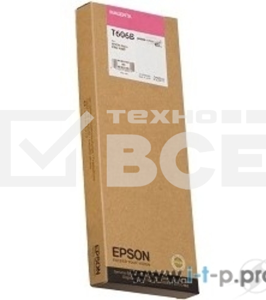 Картридж струйный Epson C13T606B00 пурпурный (220 мл) для Stylus Pro 4800
