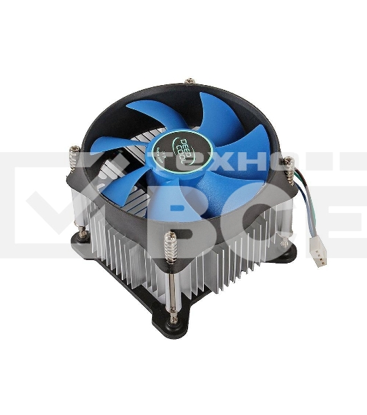 Кулер для процессора DEEPCOOL THETA 31 PWM черный/синий, 92 мм, алюминий/медь, 2400 об/мин, 32.5 дБ, 4 pin, 95 Вт, 60 мм