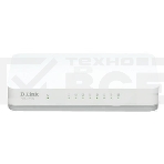 Коммутатор D-Link (DGS-1008A) 8-портов 10/100/1000Mbit/s, фото3