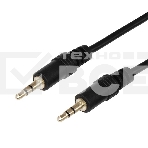 Шнур Стерео 3,5 мм штекер - Стерео 3,5 мм штекер, длина 3 метра Rexant, фото 1