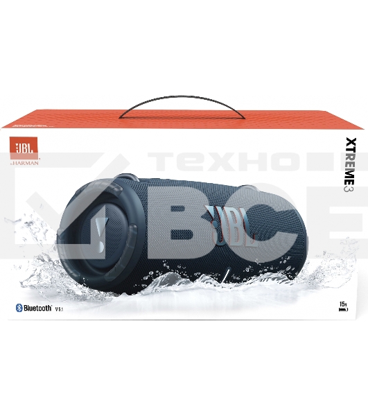 Портативная акустика JBL Xtreme 3, синий