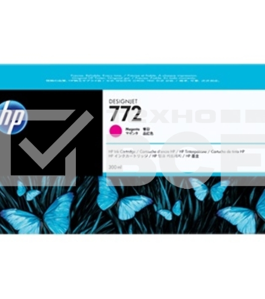 Картридж струйный HP №772 CN629A пурпурный для HP DJ Z5200